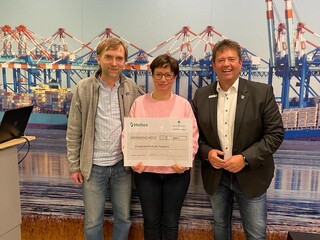 Die Helios-Klinik unterstützt unser Sport-Projekt &quot;Fit for fun&quot;