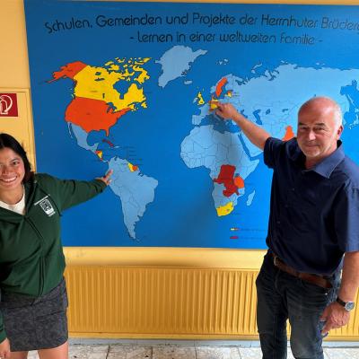 Nor Zinzendorfschule Tossens Kimberly Astrid Erazo Gomez Bernd Maibaum Bild Norbert Hartfil 